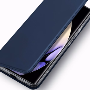 Dux Ducis Skin Pro Case for Realme 10 Pro Flip Card Wallet Stand Blue