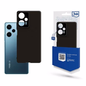 3mk Matt Case Poco F5 musta