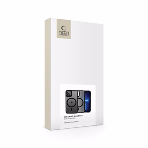 Tech-Protect MagMat MagSafe Suojakuori iPhone 12 / 12 Prolle - Matta musta
