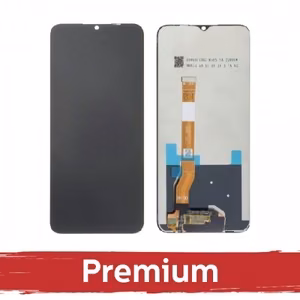 LCD-näyttö Realme C35 / Narzo 50A Prime (4G) musta OEM