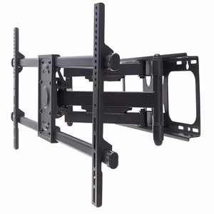 Manhattan TV- ja näyttöseinäkiinnike, täysliikkuva, 1 näyttö, 37–75", musta, VESA 200x200–800x400 mm, maks. 75 kg