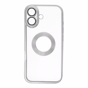 Glam Suojakuori iPhone 17:lle hopeinen