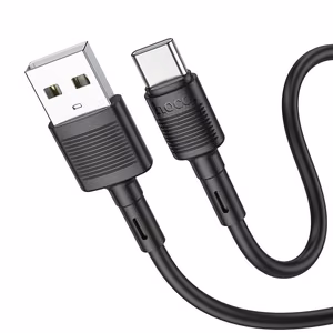 Hoco USB-A - USB-C -kaapeli 3A 1 m X83 musta