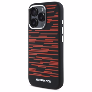 AMG Silikoninen Graphics MagSafe suojakuori iPhone 16 Pro:lle - musta