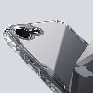 Nillkin Nature Pro Suojakuori iPhone 16e / 17e:lle - Läpinäkyvä