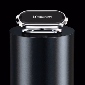 Wozinsky itseliimautuva Magneettinen auton kiinnike 360 kojelautaan hopeinen (WMH-06)