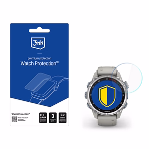 Älykellon suojalasi 3mk Watch Protection FlexibleGlass Garmin Descent Mk3 / Mk3i (43mm)