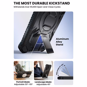 Supcase ArmorBox Mag MagSafe -suojakuori Samsung Galaxy S26:lle musta