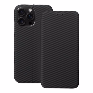 Lompakkokuori iPhone 16 PRO MAX:lle Folio Side Magnet musta