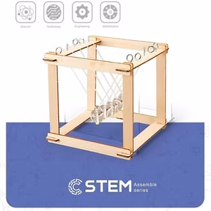 Puinen koottava setti Newtonin heiluri, STEM-opetuspeli