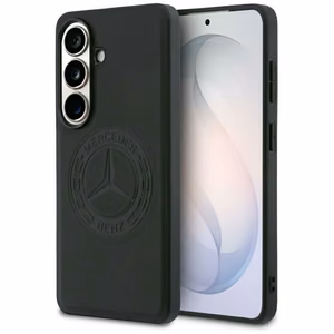 Mercedes Vintage Logo MagSafe Suojakuori Samsung Galaxy S26:lle musta