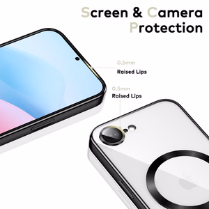 Tech-Protect MagFlex MagSafe suojakuori iPhone 16e / 17e:lle - läpinäkyvä