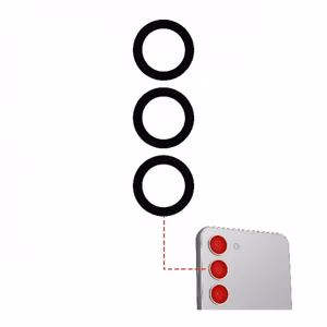 Rear Camera Lens Compatible With Samsung S911 S23 (S916 S23 Plus) back camera lens (3pcs)