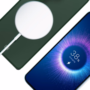 3mk Smoke MagCase Samsung Galaxy S25 Ultra:lle vihreä-puoliläpinäkyvä
