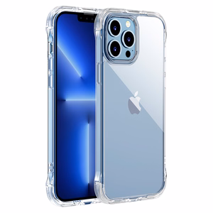 Joyroom Defender sarjan tapauksessa iPhone 13 Pro Max karu kotelo koukut kickstand läpinäkyvä (JR-BP956)
