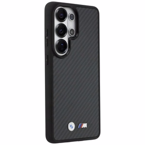 BMW M Kevlar Logo MagSafe Case for Samsung Galaxy S26 Ultra - Black