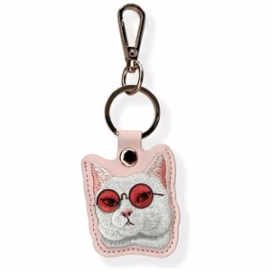 Nimmy Glasses Cool Cat Tracker Suojakuori - vaaleanpunainen