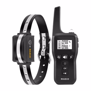 Rojeco 1000m sähköinen haukunestopanta PD529 (musta)