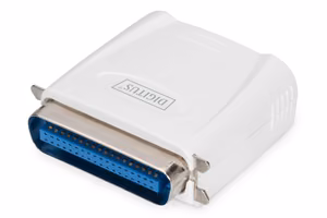 Digitus DN-13001-1 – 1-port Fast Ethernet print server, RJ45 to DB-36 Centronics, white