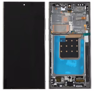 Samsung Galaxy S24 Ultra (S928) OLED display assembly with touchscreen and Titanium Black/Blue/Green frame (1:1 OEM)