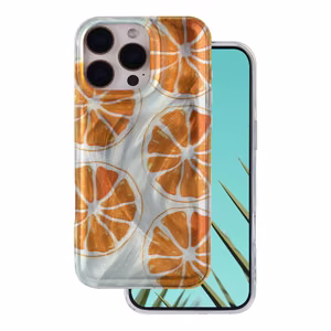 Ultra Trendy Summer suojakuori iPhone 16 Pro Max 6,9" oranssi