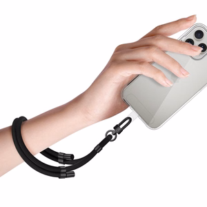 TECH-PROTECT C4S ROPE WRIST STRAP musta/musta