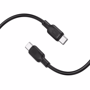 USB-kaapeli Borofone BX113 60W USB-C - USB-C 2.0m musta