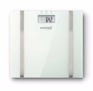 Ecomed BS-70E Rectangle White Electronic personal scale
