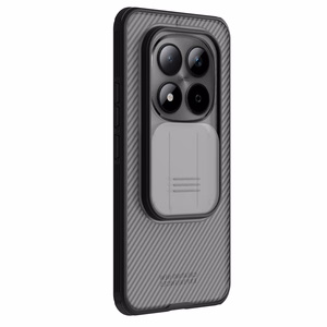 Nillkin CamShield Pro suojakuori Xiaomi Redmi Note 15 Pro+ 5G/Poco M8 Pro 5G läpinäkyvä musta