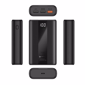 Varavirtalähde Forcell F-Energy Energo P20K2 QC3.0 PD 3A 22,5W 20000 mAh musta