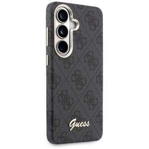 Guess suojakuori 4G Script MagSafe Samsung Galaxy S26:lle musta