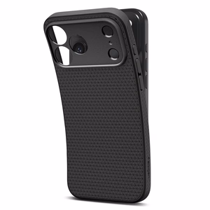 Spigen Liquid Air Suojakuori iPhone 17 Pro:lle Matte Black