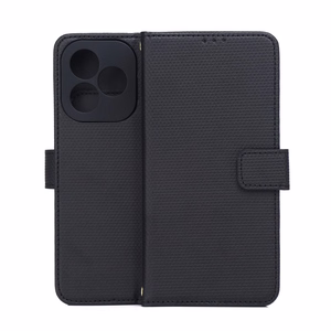 TFO Smart Triangle kirjamallinen suojakotelo Honor 600 / Honor 600 Pro -puhelimelle – musta