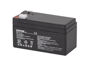 VIPOW-geeliakku, 12 V, 1,3 Ah