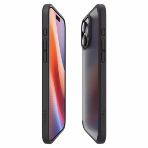 Spigen Ultra Hybrid Suojakuori iPhone 16 Pro Max 6,9 - huurrettu musta