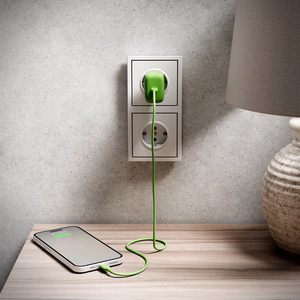 Puro ICON USB-C - USB-C -kaapeli 1,5 m - vihreä