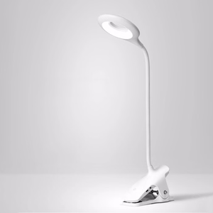 Mini Wozinsky langaton LED-lukuvalo klipsillä + USB-C kaapeli - valkoinen