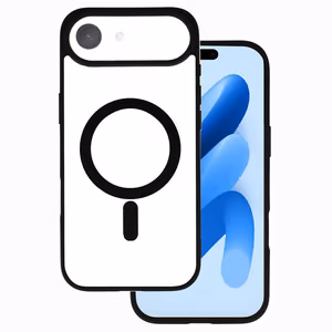 Akryyli Color MagSafe Suojakuori iPhone 17 Air:lle musta