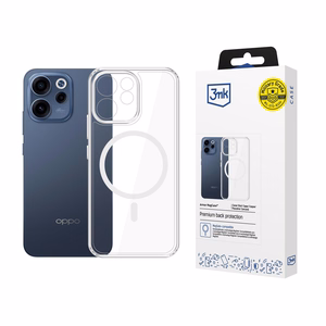 3mk Armor Magcase -suojakuori Oppo Reno 15 F 5G / Reno 15 FS 5G (CPH2801):lle - läpinäkyvä