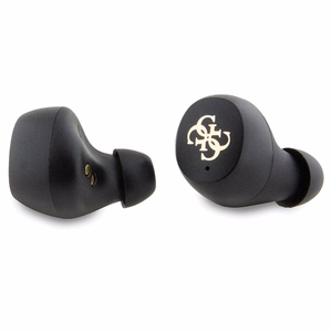 TWS Guess 4G Metal Bluetooth Kuulokkeet ENC telakointiasemalla - ruskea