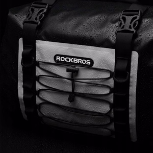 Rockbros AS-010BGR vedenpitävä moottoripyörälaukku, harmaa