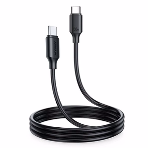 Joyroom Long-Lasting Series A9 USB-C / USB-C PD QC kaapeli 60W 3A 1m - musta