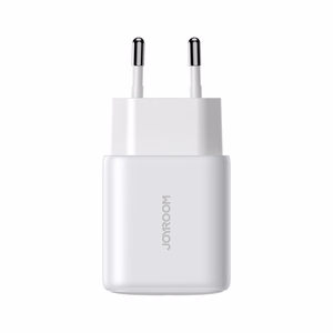 Joyroom JR-TCF20 USB-C PD 20W network charger - white + USB-C / USB-C cable 1m