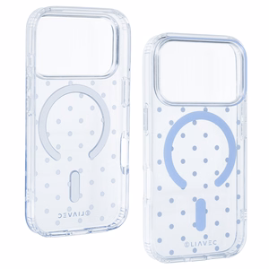 Liavec Bubble -suojakuori iPhone 18 Pro / 17 Pro -puhelimelle, vaaleansininen