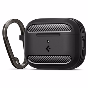 Spigen Rugged Armor Suojakuori AirPods 3:lle - Matta Musta