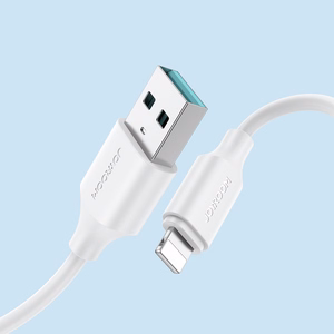 Joyroom Long-Lasting Series A9 USB-A / Lightning 2.4A kaapeli 1m - valkoinen