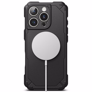 Ringke Rugged Gear MagSafe iPhone 16 Pro Suojakuori - Musta