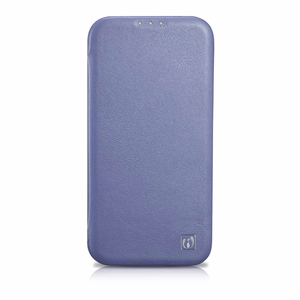 iCarer CE Premium Nahka Folio Case iPhone 14 Pro Magneettinen Flip Nahka Folio Case MagSafe Light Purple (WMI14220714-LP)