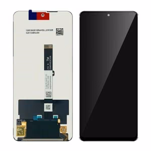 LCD-näyttö Xiaomi Poco X3/Poco X3 NFC/Poco X3 Pro/Mi 10T Lite kosketusnäytöllä musta ORG