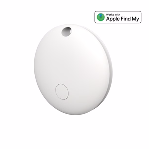 Setty paikannin FindMy pyöreä TFO TAG 01 valkoinen + suojakuori